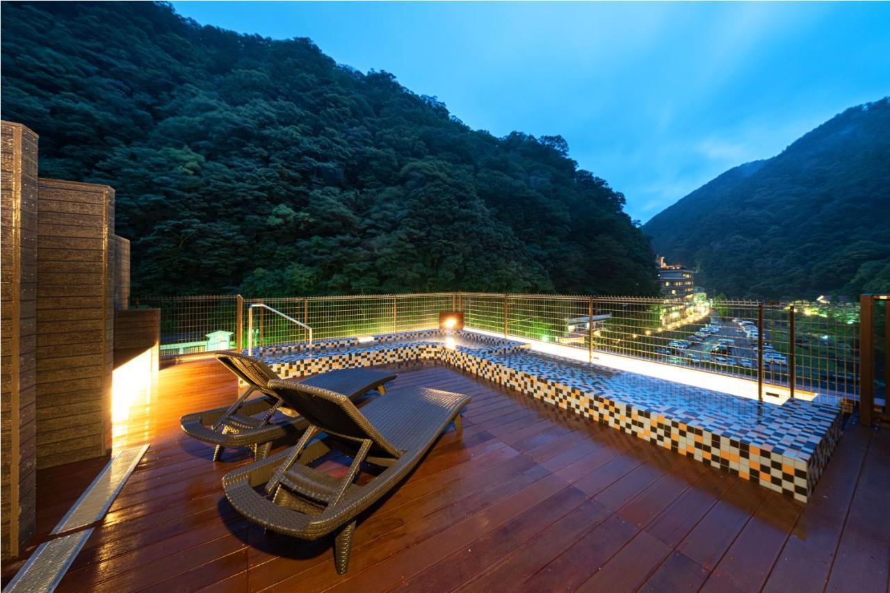 真庭市 八景日式旅馆酒店 外观 照片