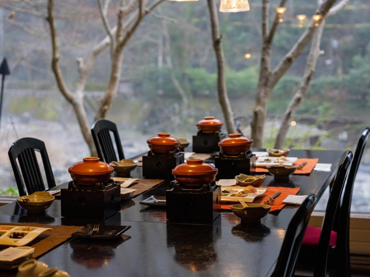 真庭市 八景日式旅馆酒店 外观 照片