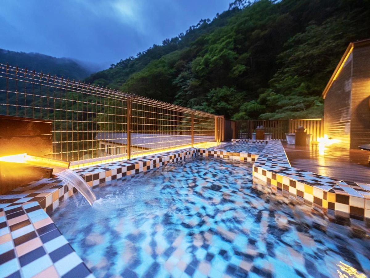 真庭市 八景日式旅馆酒店 外观 照片
