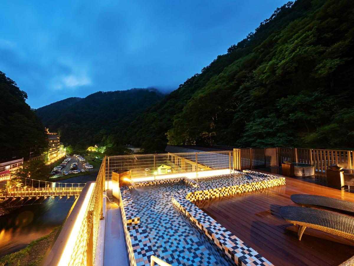真庭市 八景日式旅馆酒店 外观 照片