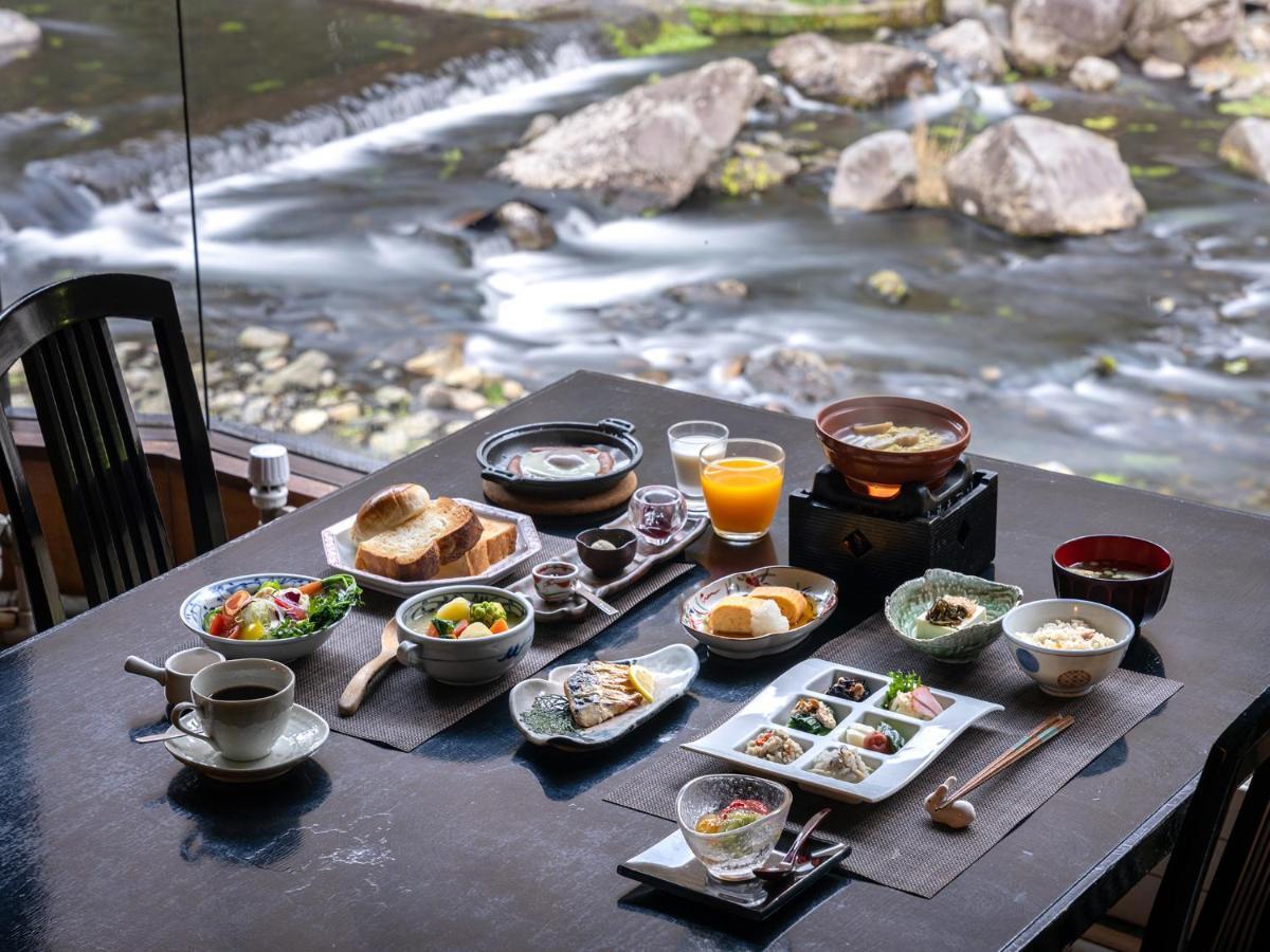 真庭市 八景日式旅馆酒店 外观 照片