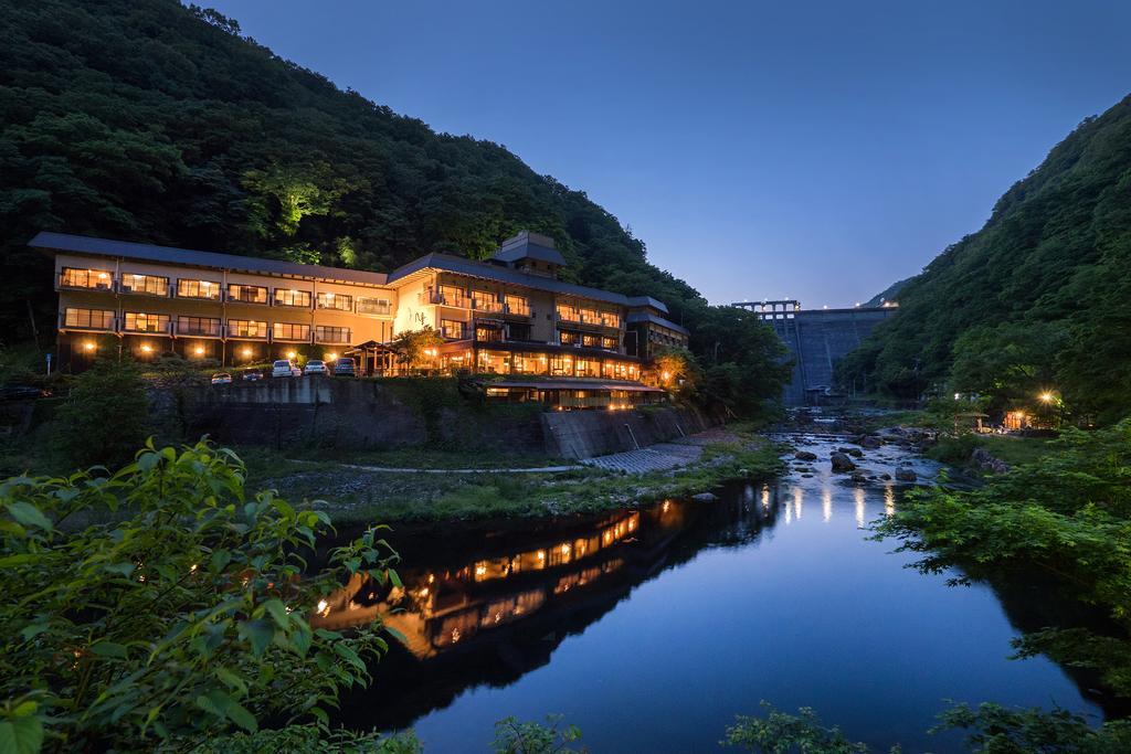 真庭市 八景日式旅馆酒店 外观 照片